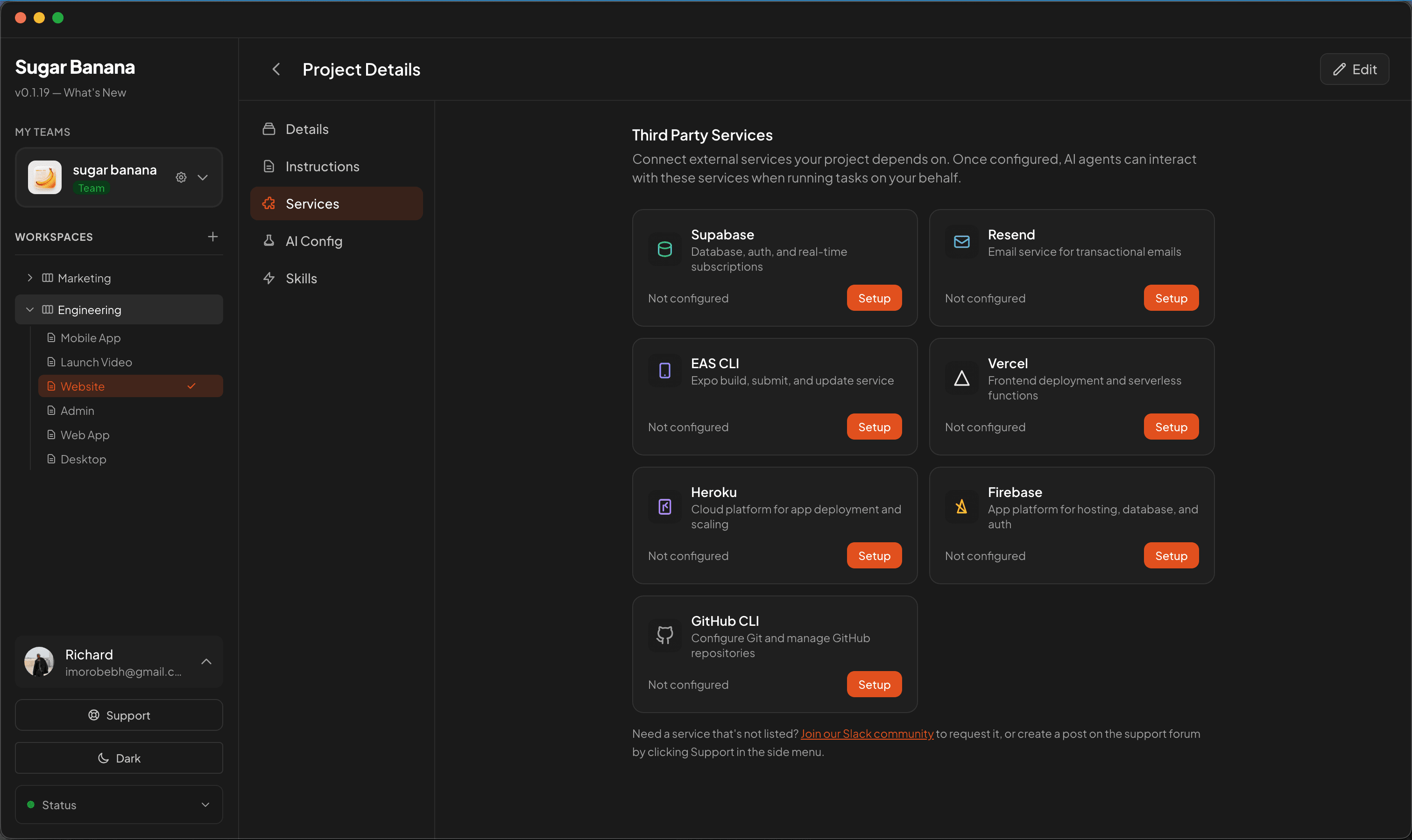 Sugar Banana — Project overview